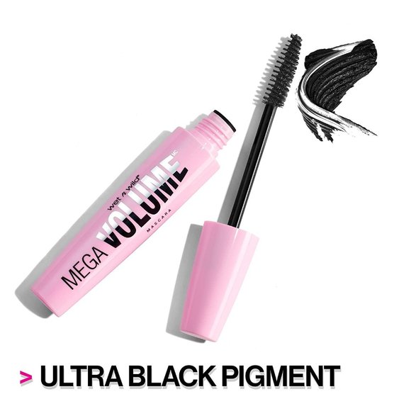 2 Pack Wet N Wild Mega Volume Mascara, Very Black, - Picture 1 of 1